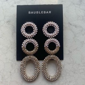 BaubleBar Tiered Hoop Earrings